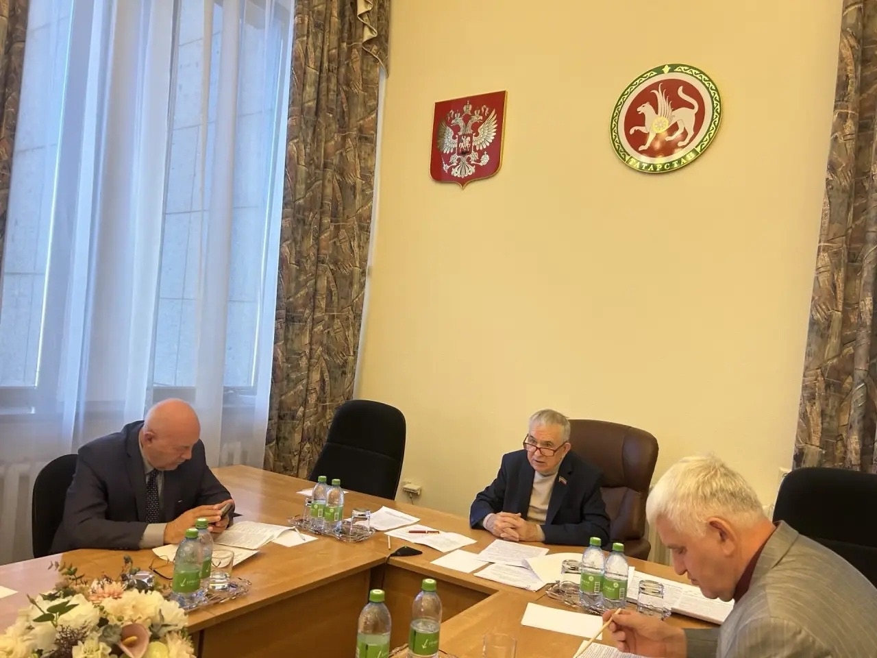 В Государственном Совете Республики Татарстан прошло заседание фракции КПРФ