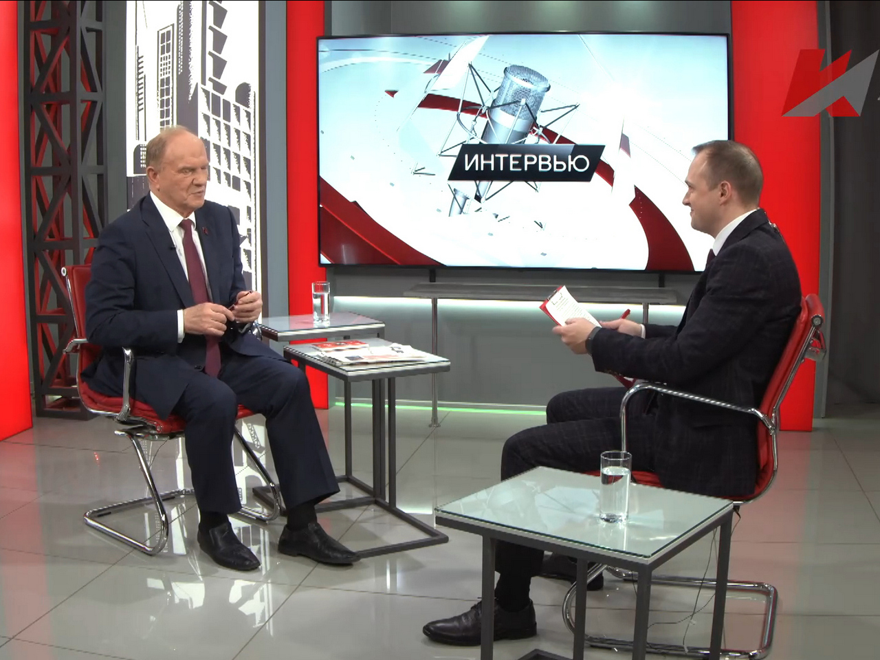 Геннадий Зюганов телеканалу «Красная линия»: «Время честных признаний. Время решительных действий»